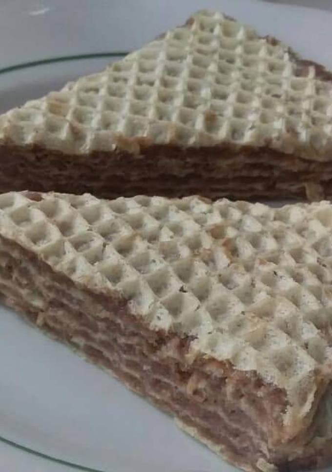 Вафлі з кремом