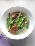 Sayur buah kelor ikan asap