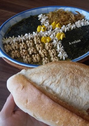 عکسی از دستور کشک بادمجان
