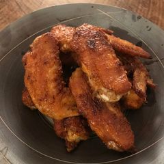 A picture of Chicken wings Karaage (crispy fried chicken wings) - Japanese.