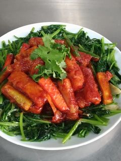 辣炒蘿蔔糕(蘿蔔糕料理1) 的食譜成品照片