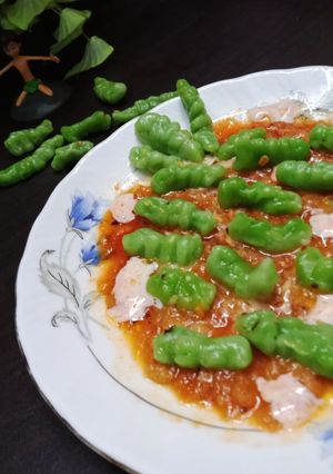 হোমমেড ওয়ার্ম সেপড পাস্তা(Homemade worm shaped pasta recipe in Bengali) রেসিপির প্রধান ছবি