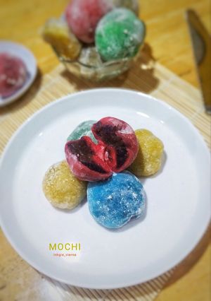 Foto resep Mochi coklat-blelueberry