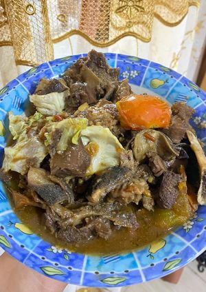 Foto resep Tongseng goreng kambing tanpa santan