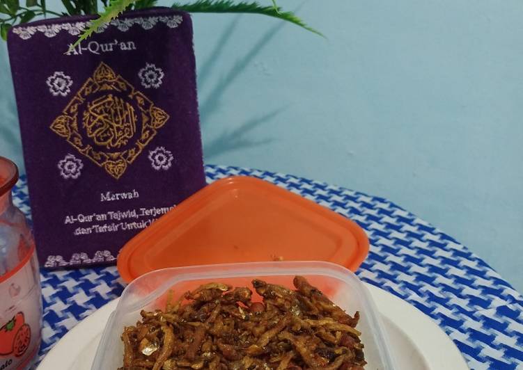 Bumbu Kering tempe teri kacang | Cara Bikin Kering tempe teri kacang Yang Paling Enak