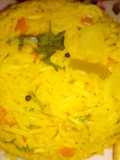 Vegetable dal biryani
