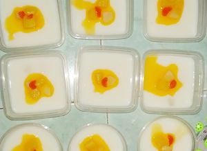 Foto resep Puding Fruity Coconut Delight