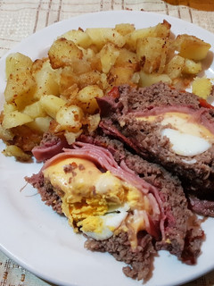 Una foto de Lingote de carne relleno