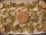 حلى طبقات الموز البسكويت والكريما