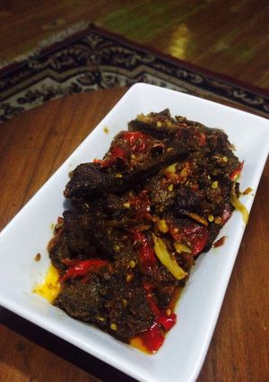 Foto resep 2. Daging Balado #keto
