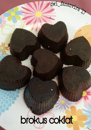 Foto resep Brownis Kukus 1 telur (#aop_challengeoctober2017) platingbrownis
