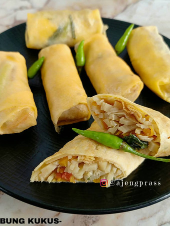 Cara Buat [menu diet] Lumpia Rebung Kukus Rumahan