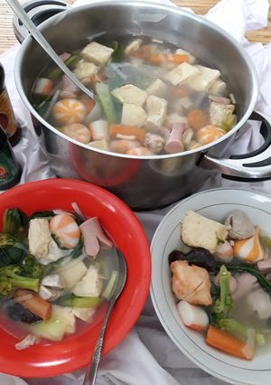 Foto resep Shabu2 versi lengkapnya😍