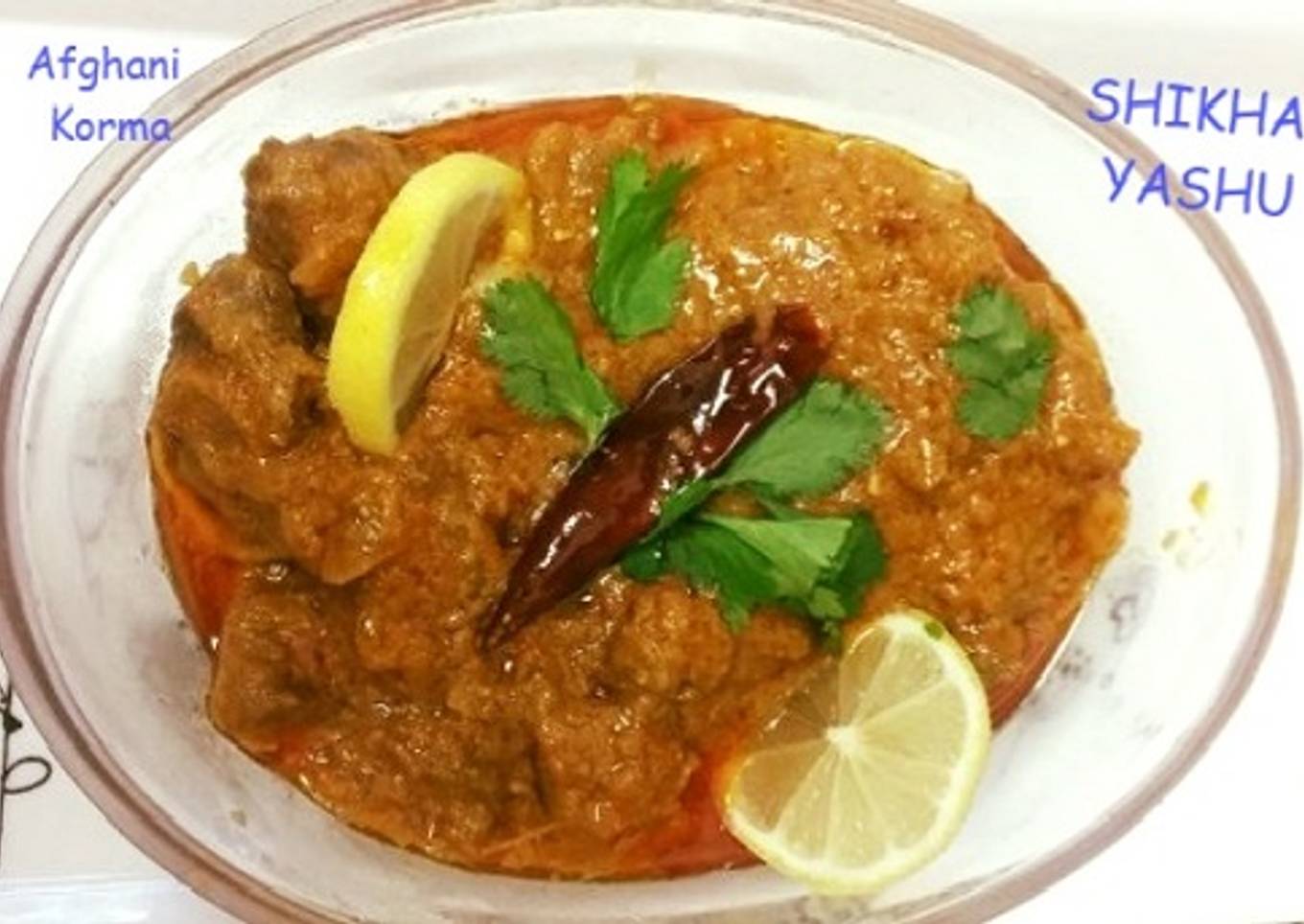 Afghani Korma