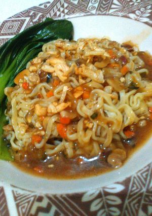 Foto resep Olahan mie instan kekinian