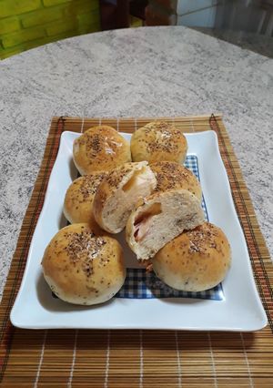 Una foto de Pancitos saborizados rellenos