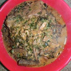 Banga soup A picture of Banga soup.