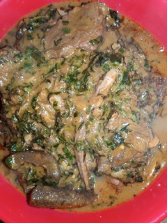 A picture of Banga soup.