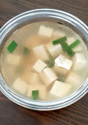 Foto resep Sop Tahu ala Hokben (clear soup)