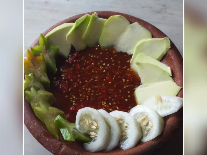 Langkah Gampang Membuat Resep Resep Praktis Rujak cobek Asli Madura yang Bikin Ngiler Anti Ribet, Bikin Ngiler