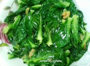Foto resep Sayur Cuciwis Cah Bawang Putih