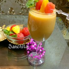 Mango Watermelon Smoothie A picture of Mango Watermelon Smoothie.