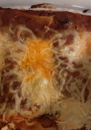 A picture of Lasagna.