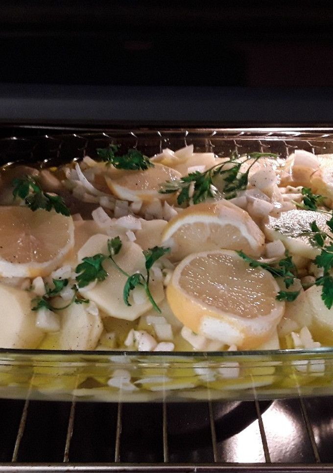 Una foto de Pescado al horno