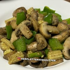 A picture of Sauteed vegetables.