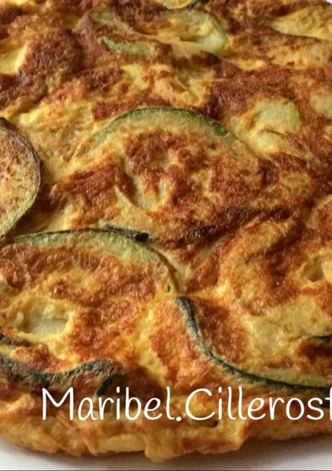 Una foto de Tortilla de calabacín