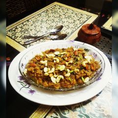 A picture of Instant Moog Dal Halwa.