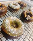 Donas de cacao low carb 🍩
