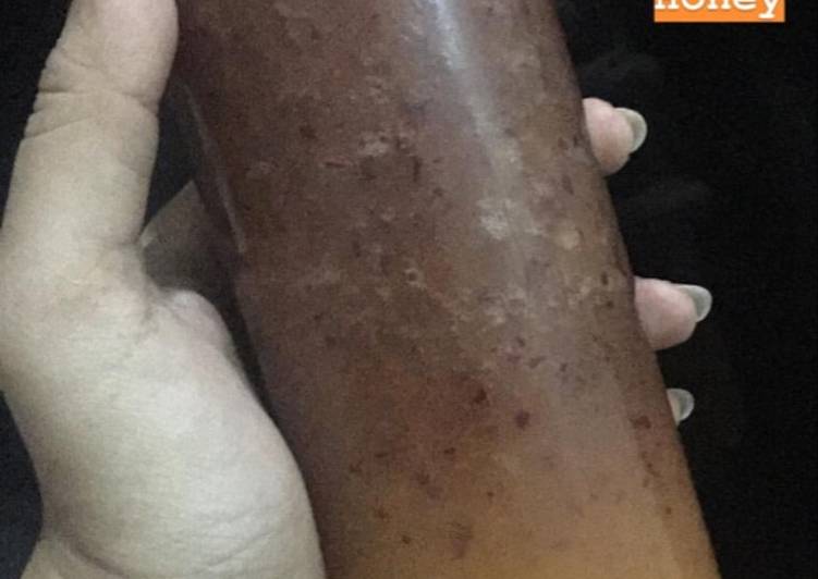 Langkah Mudah untuk Membuat Jus plum merah mix jeruk, Bisa Manjain Lidah