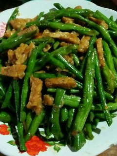 Foto resep Tumis kacang panjang tempe