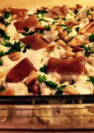 صورة لوصفة فتة شاورما