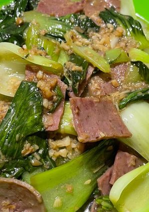 Foto resep Pakcoy cah smoked beef