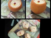 A picture of vanila ice cream