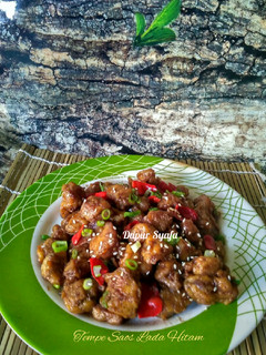 Foto resep Tempe Saos Lada Hitam