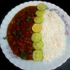 Rajma curry A picture of Rajma curry.