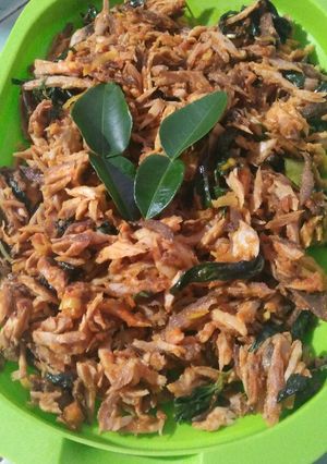 Foto resep Tongkol suir pedas kemangi
