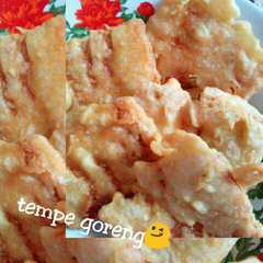 A picture of Tempe goreng tepung 😋👍👌.