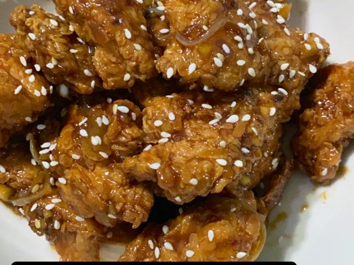 Langkah Mudah untuk Membikin Resep Honey butter chicken yang Bikin Ngiler Anti Ribet, Mantap