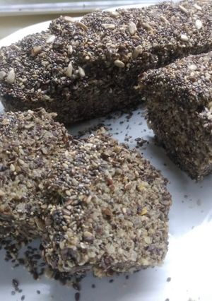 Una foto de Pan de Semillas sin harina, gluten ni azúcar