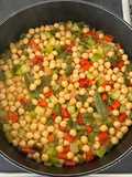 Garbanzos con verduras🥒🫑