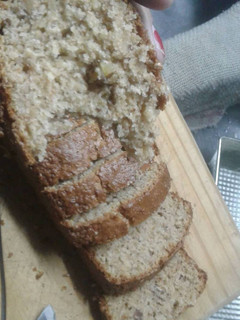 Una foto de Budín integral de manzana y nuez