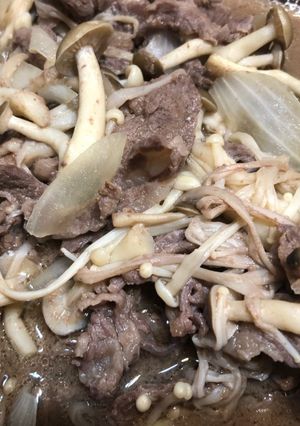 牛肉壽喜燒 的食譜成品照片