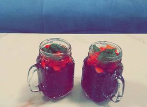 صورة لوصفة موهيتو بالفراوله 🍓