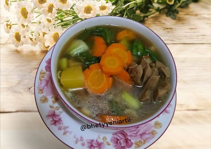 Resep Sup Bakso Oleh Bhety Yeniarti Cookpad