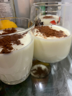 Una foto de Postre de limón en Thermomix
