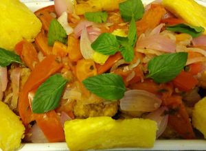 Una foto de Filetes de pechuga escabechadas a lo Carmelita